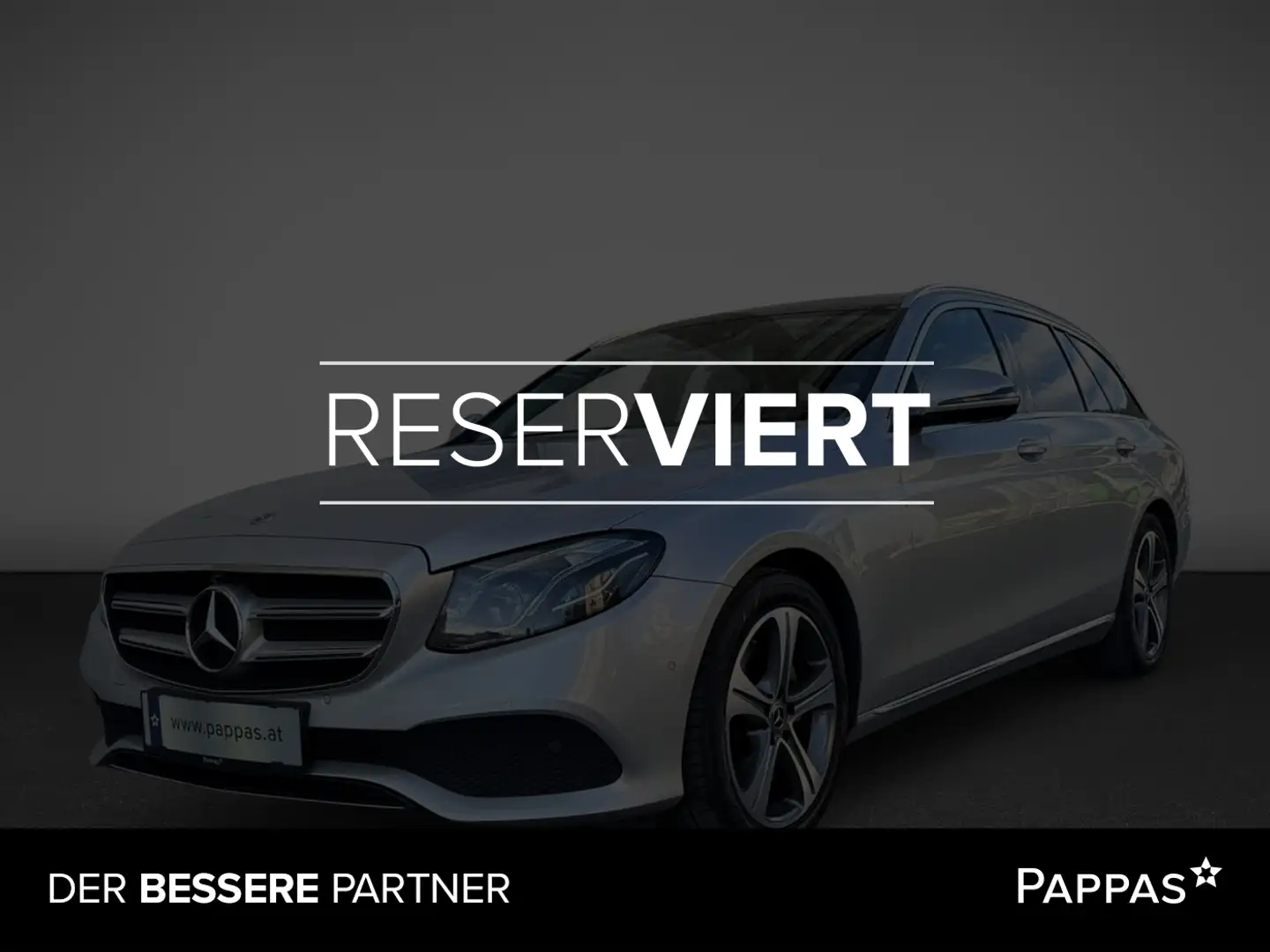 Mercedes-Benz E 220 d T-Modell LED PTS Pano HUD Cam AHK SHZ Silber - 1