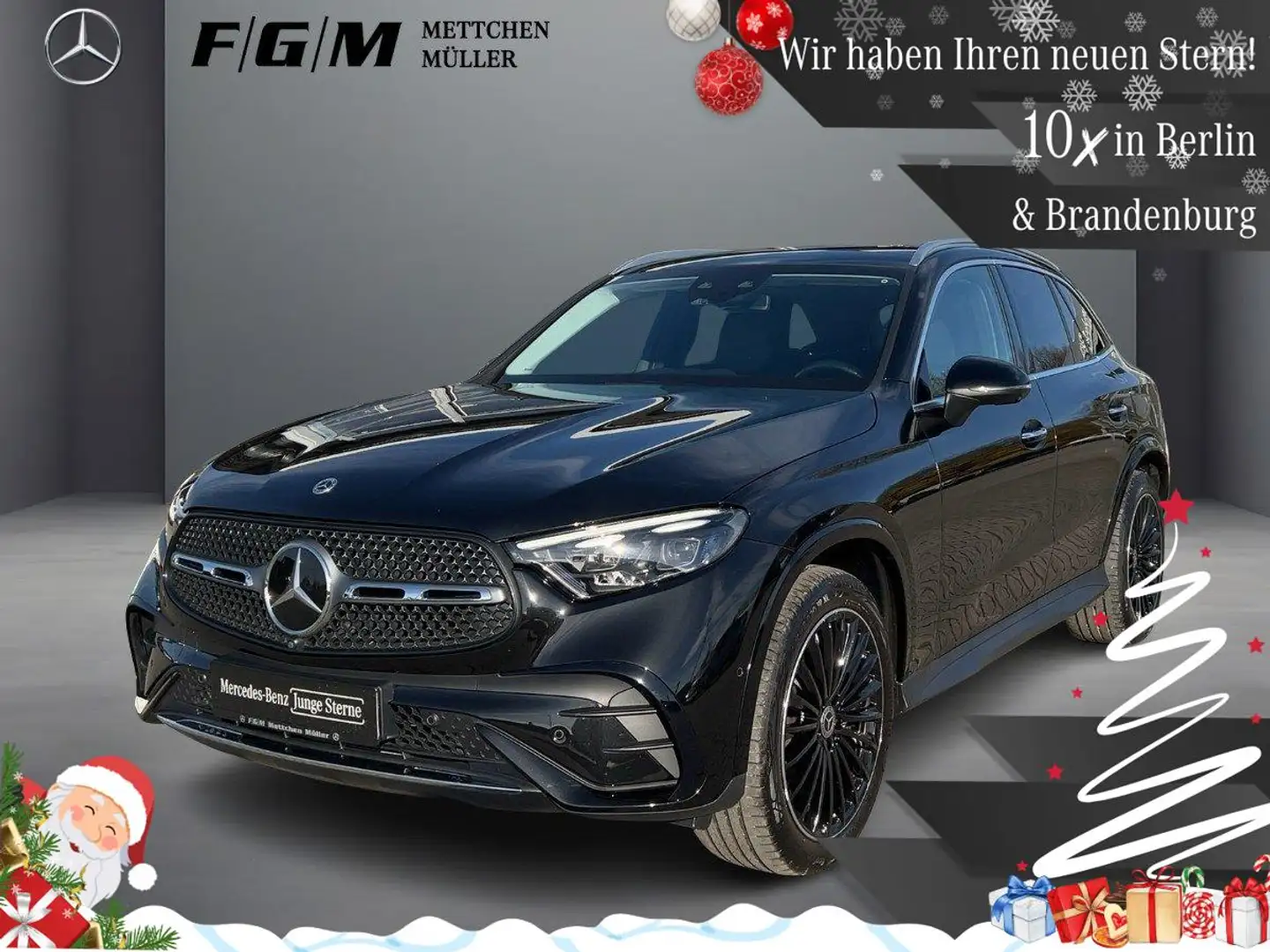 Mercedes-Benz GLC 220 d 4M AMG Line Burm|DigiLight|HeadUp Negru - 1