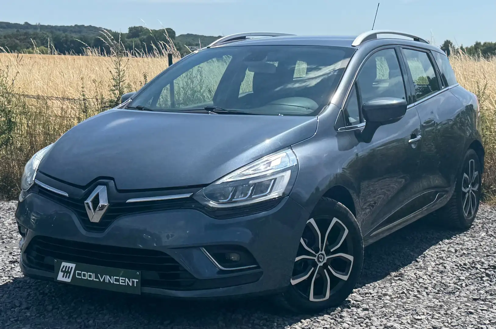 Renault Clio 1.5 dCi - Euro 6 - Automatique - Prestige Full opt Grijs - 1