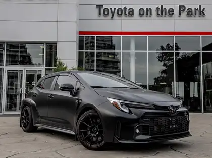 Black 2023 Toyota GR Corolla Hatchback All-Wheel Drive 6-Speed Manual