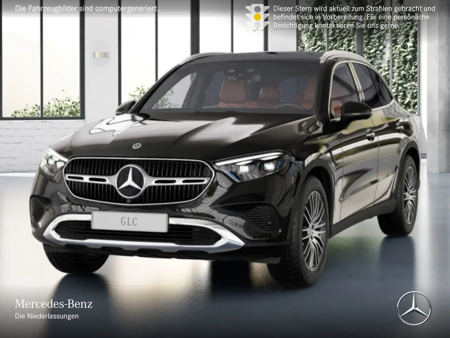 Mercedes-Benz GLC 200 4M AVANTG+PANO+360+AHK+BURMESTER+SITZKLIMA Zwart - 2