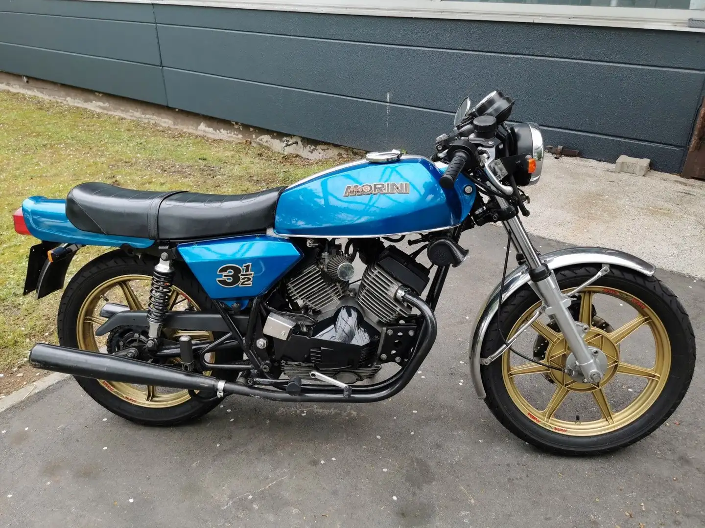 Moto Morini 350 Sport (3 1/2)| Reifen neuwertig| läuft top! Bleu - 1