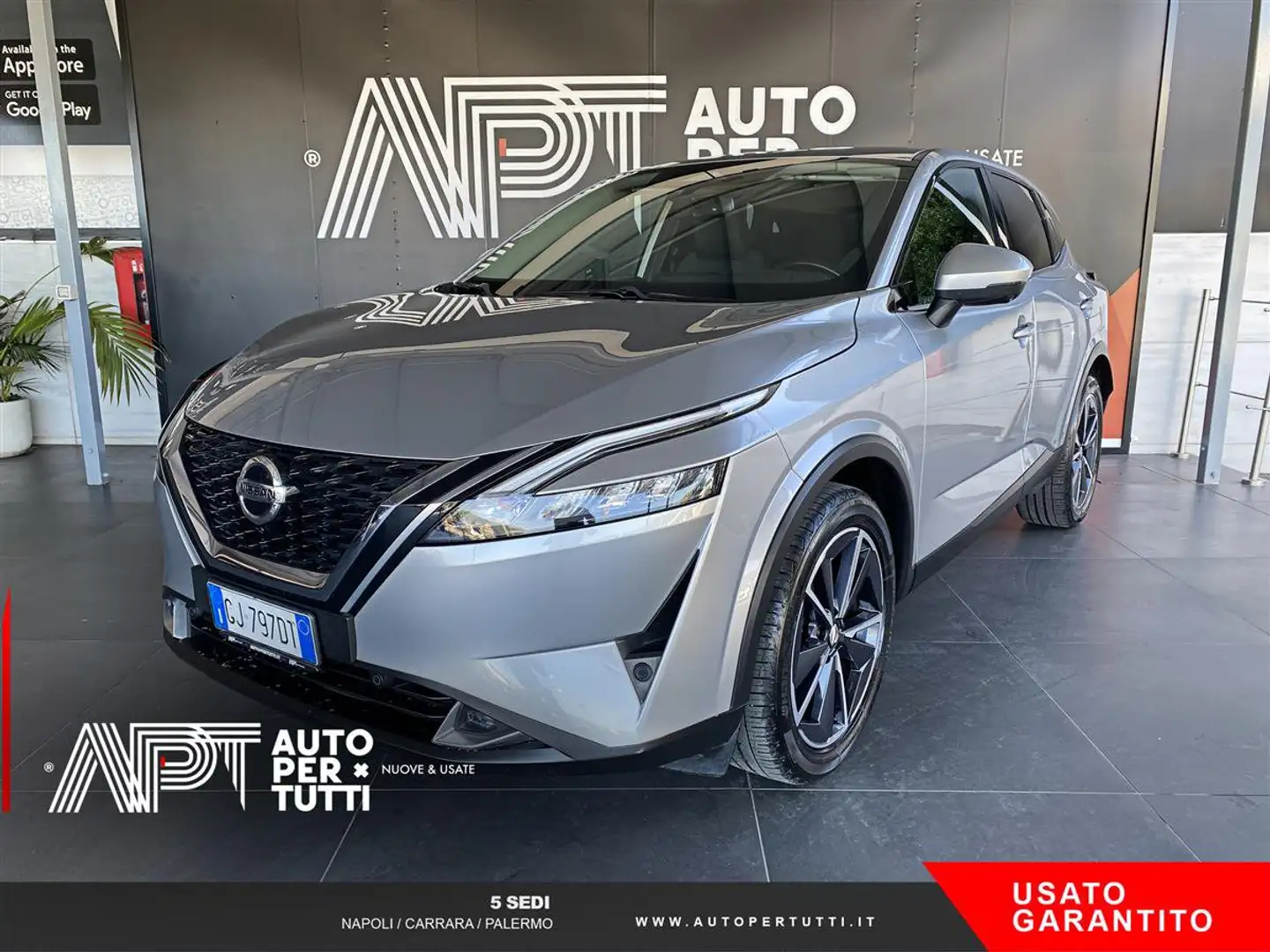 Nissan Qashqai Qashqai 1.3 mild hybrid Business 2wd 140cv Gris - 1