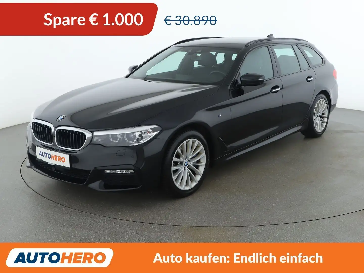 BMW 530 530d xDrive M Sport Schwarz - 1
