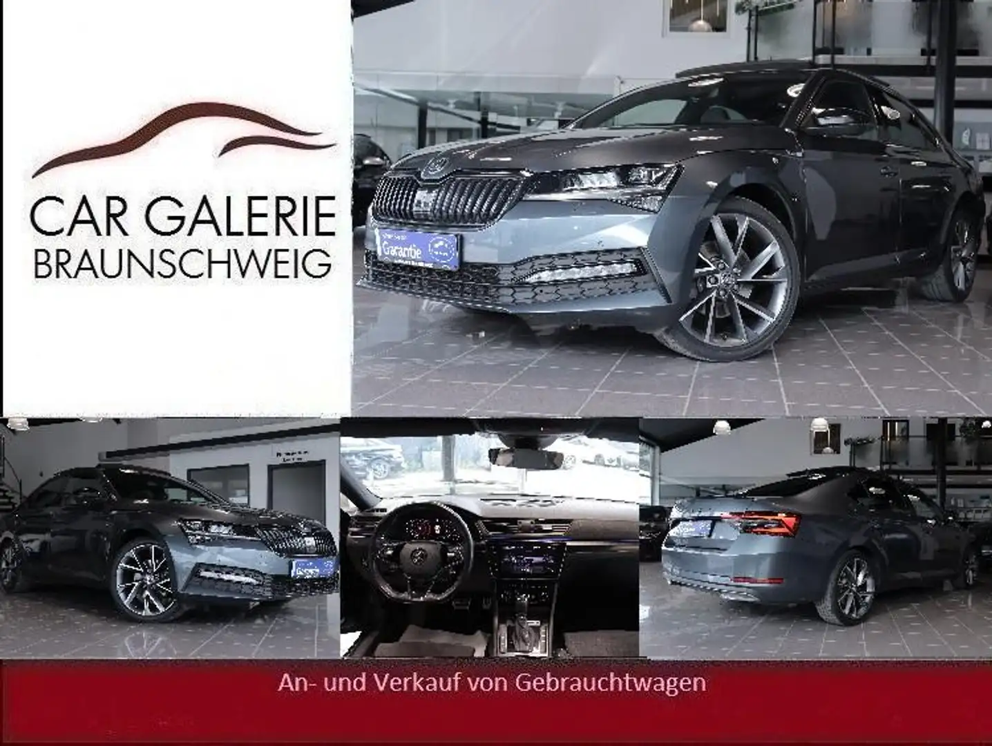 Skoda Superb 2.0 TDI Sportline*PANORAMA*ACC Grau - 1