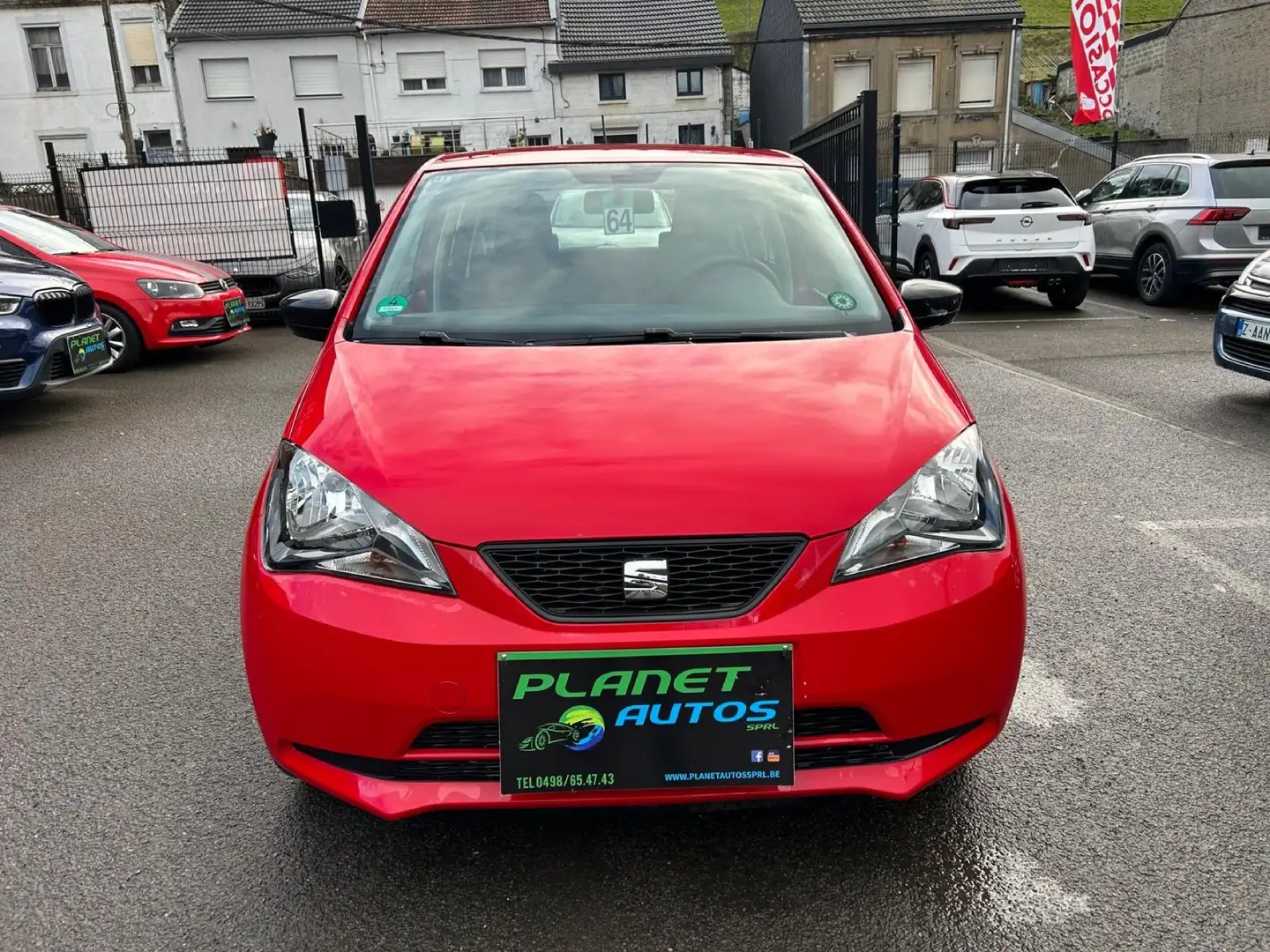 SEAT Mii 1.0i Reference 5 PORTES AIRCO GARANTIE 12 MOIS Rouge - 2