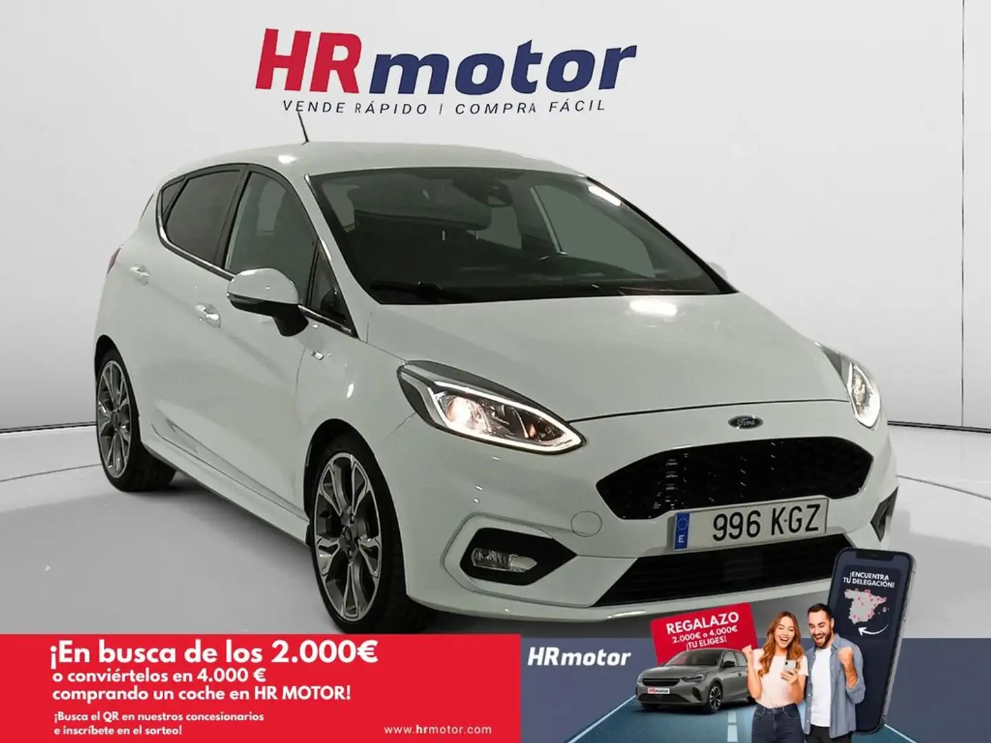 Ford Fiesta ST-Line Blanc - 1