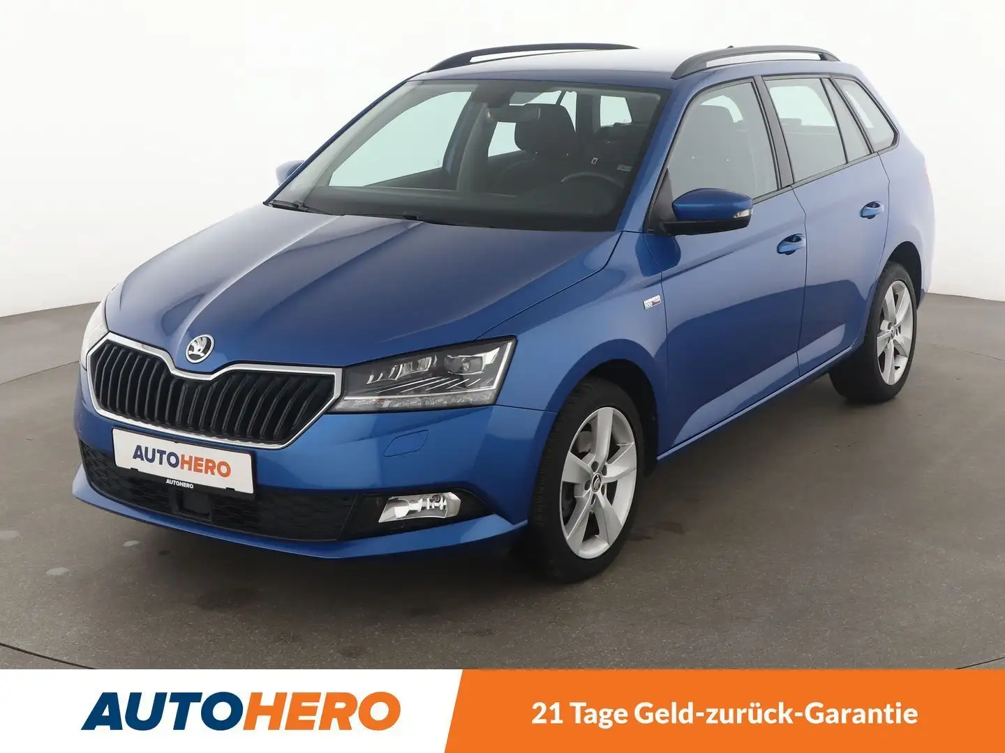 Skoda Fabia 1.0 TSI Style*TEMPO*PDC*KLIMA* Bleu - 1