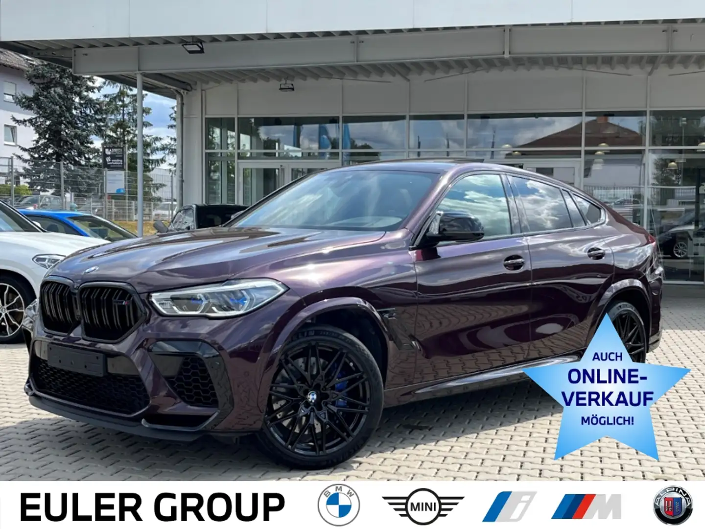 BMW X6 M A Competition 21'' HUD AD Pano Laser eSitze DAB So Rosso - 1