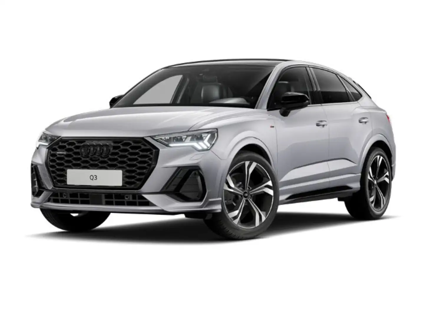 Audi Q3 S line 40 TFSI quattro 140(190) kW( Silber - 2