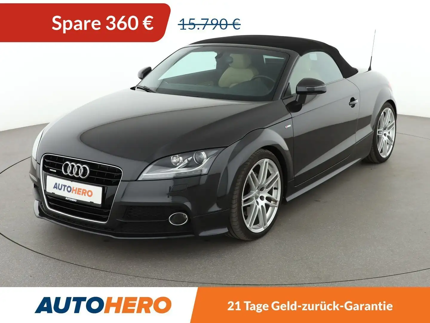 Audi TT 2.0 TDI quattro. Roadster*XENON*NAVI*TEMPO*PDC*SHZ Сірий - 1