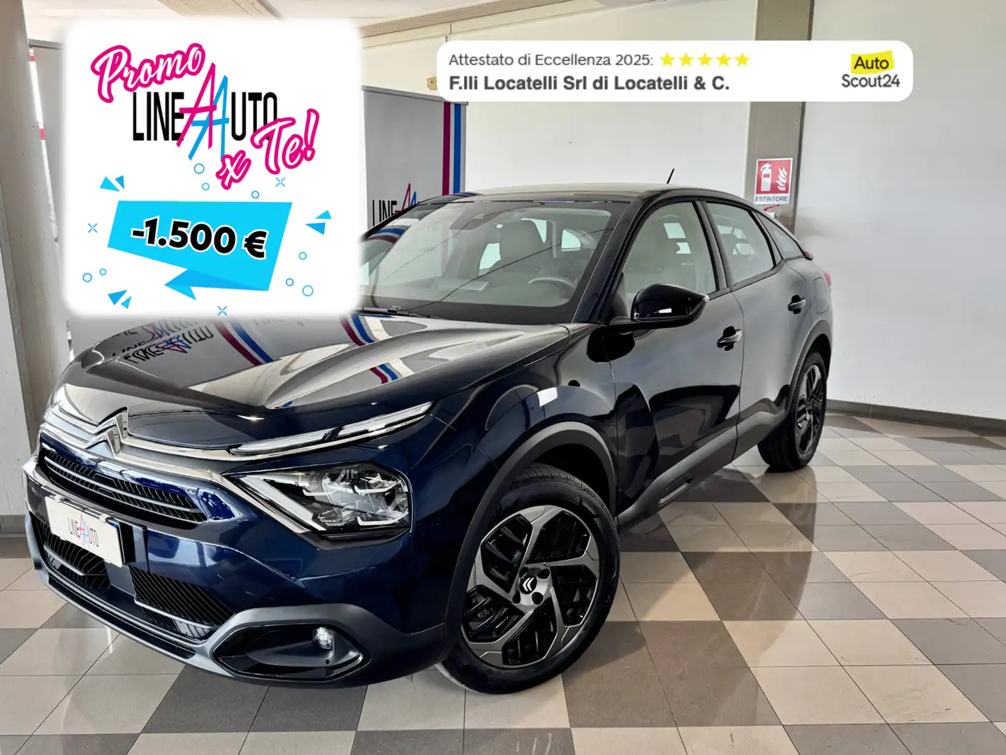 Citroen C4 C4 PureTech 130 S&S Plus Bleu - 1