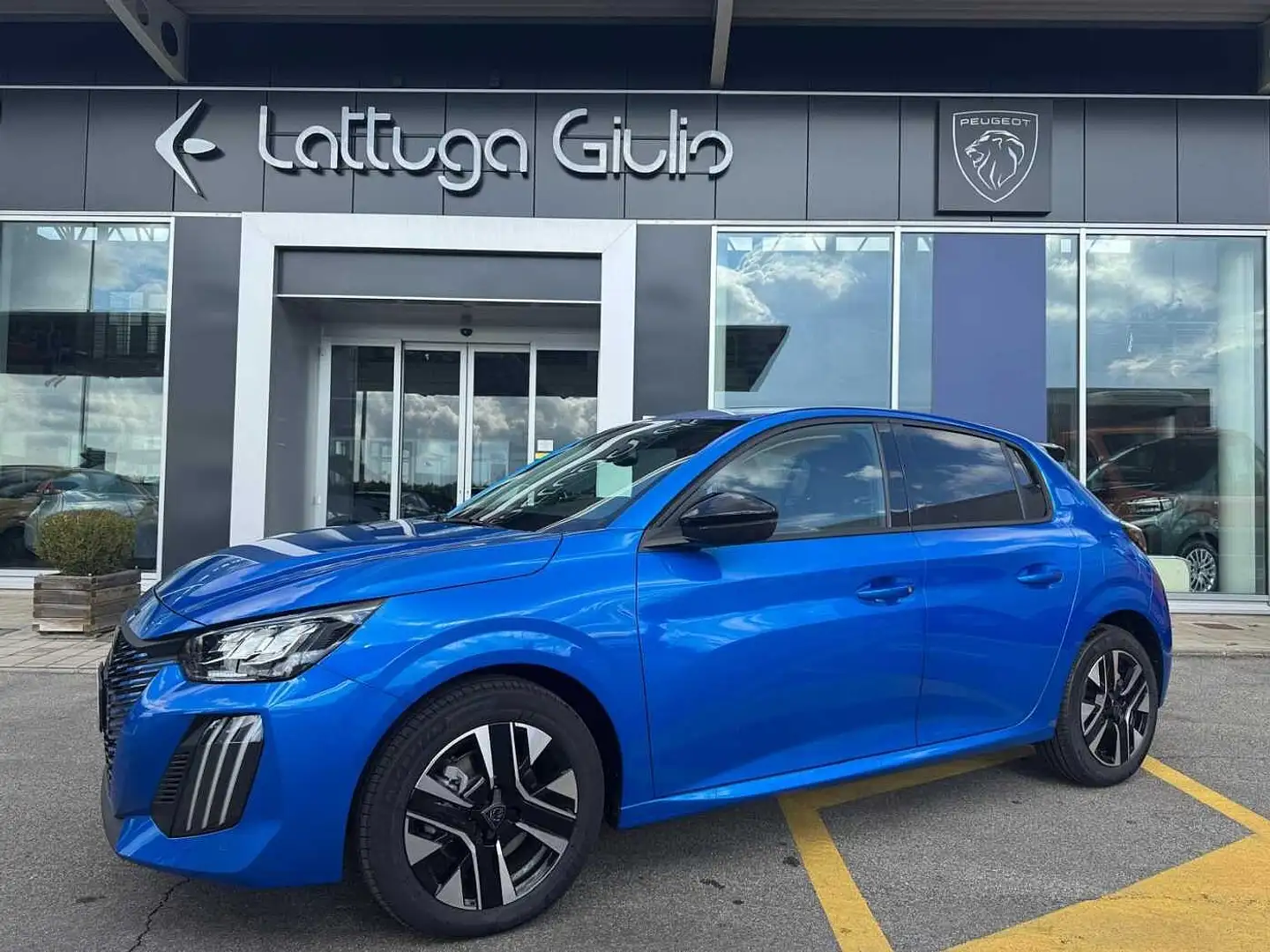 Peugeot 208 2ª serie Hybrid 100 e-DCS6 Allure KM0 Bleu - 1