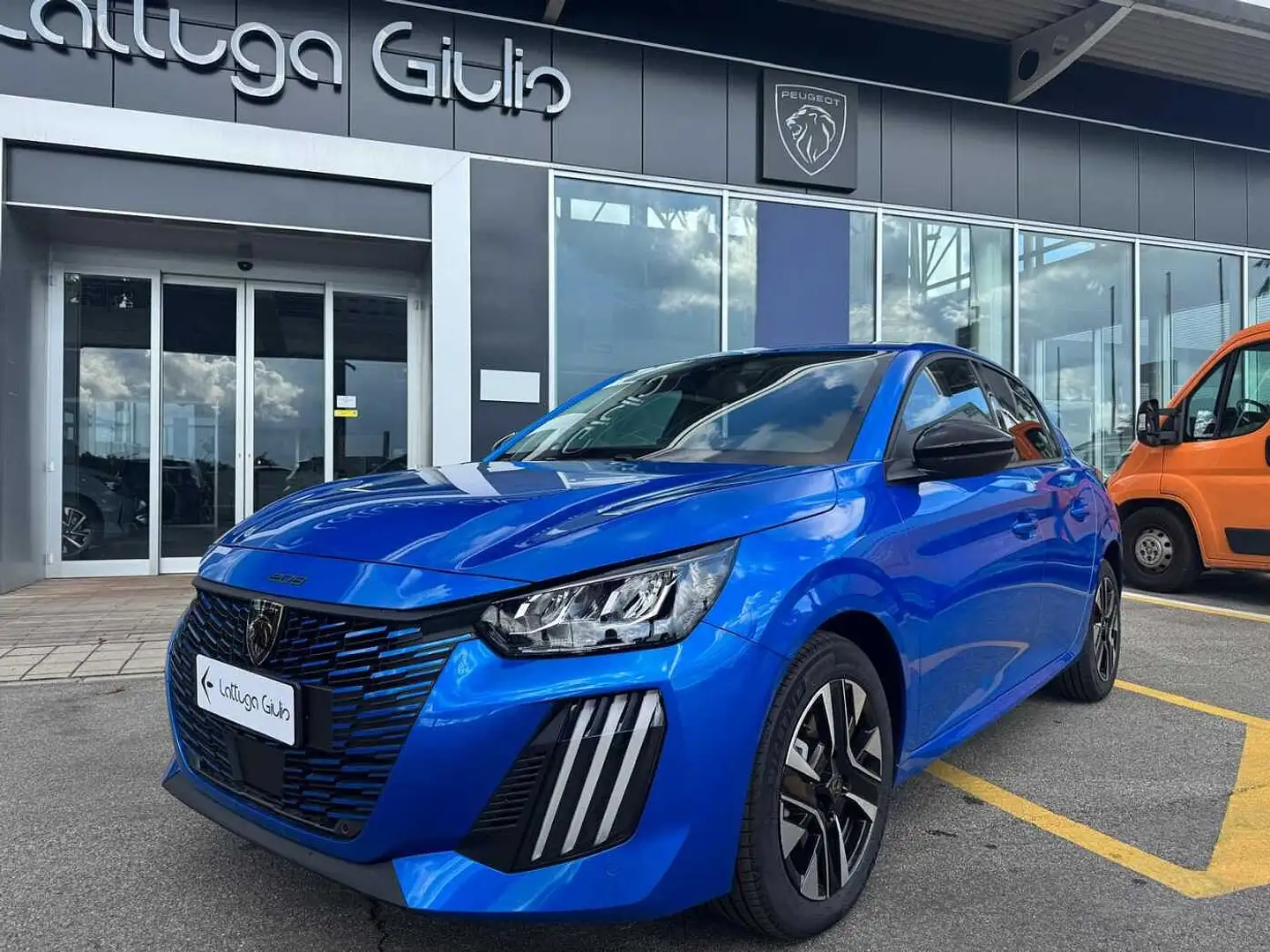 Peugeot 208 2ª serie Hybrid 100 e-DCS6 Allure KM0 Bleu - 2