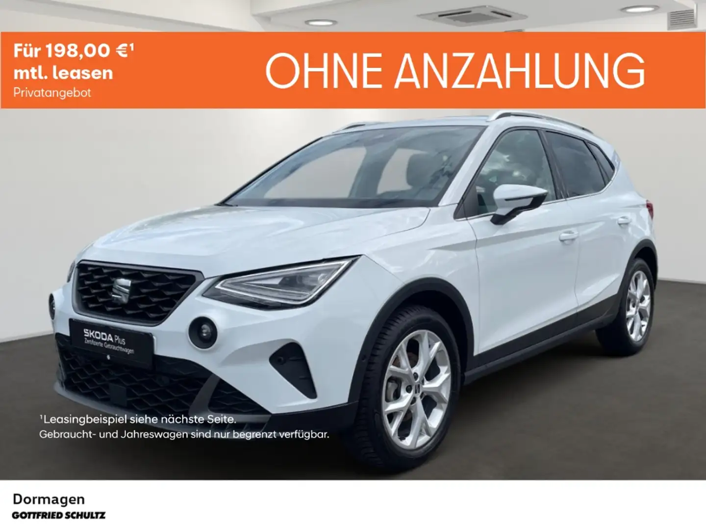 SEAT Arona 1.0 TSI FR DSG LED NAVI KAMERA Blanc - 1