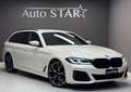 BMW 530 mhev 48V Msport "Frozen Brilliant White" Blanc - thumbnail 3