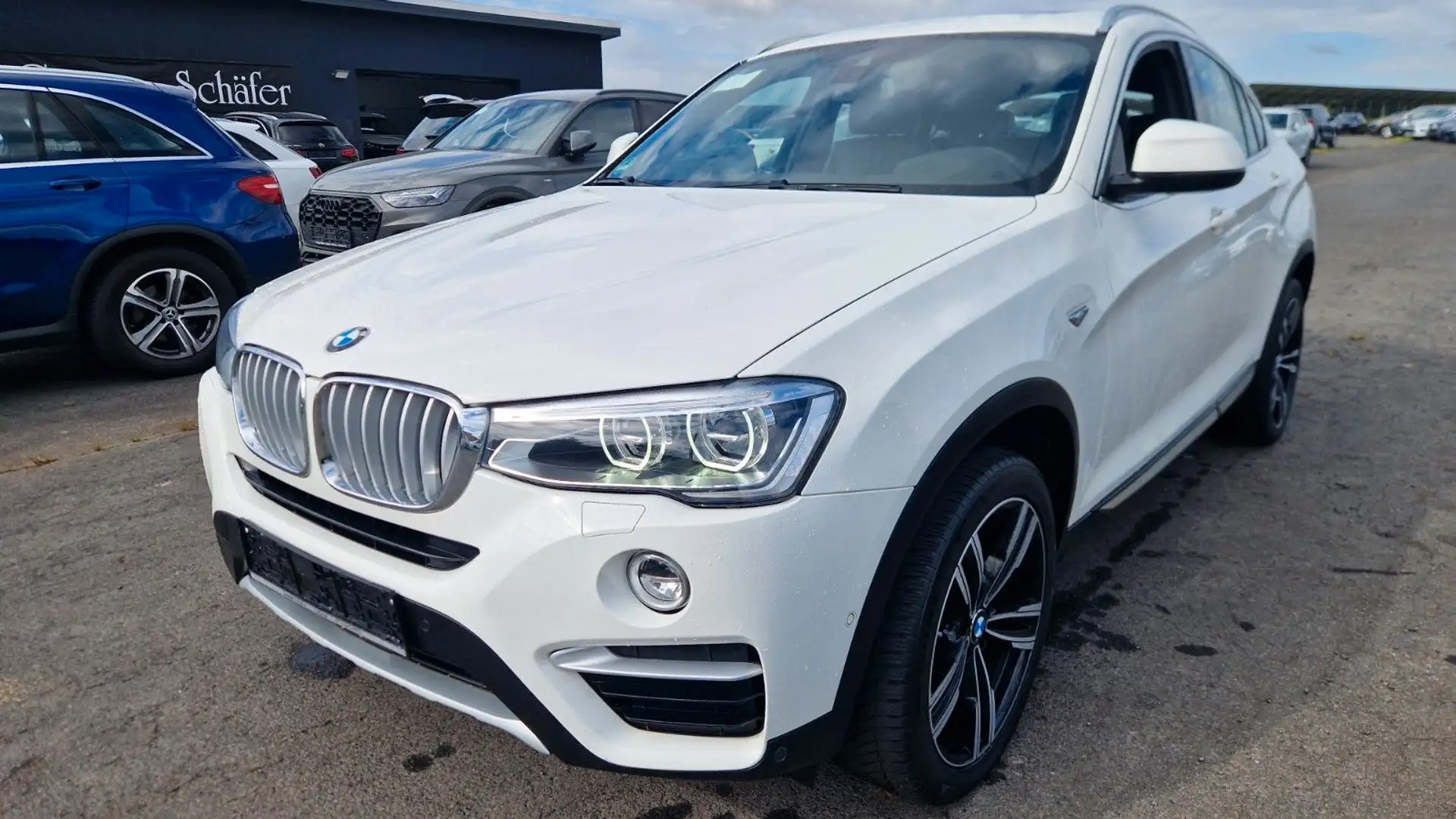 BMW X4 xDrive 20 d xLine Pano Standh. Kamera ACC AHK Blanc - 1