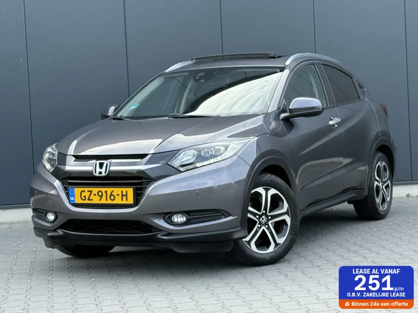 Honda HR-V 1.5 i-VTEC Executive Led - Panoramadak - Camera - Gris - 1