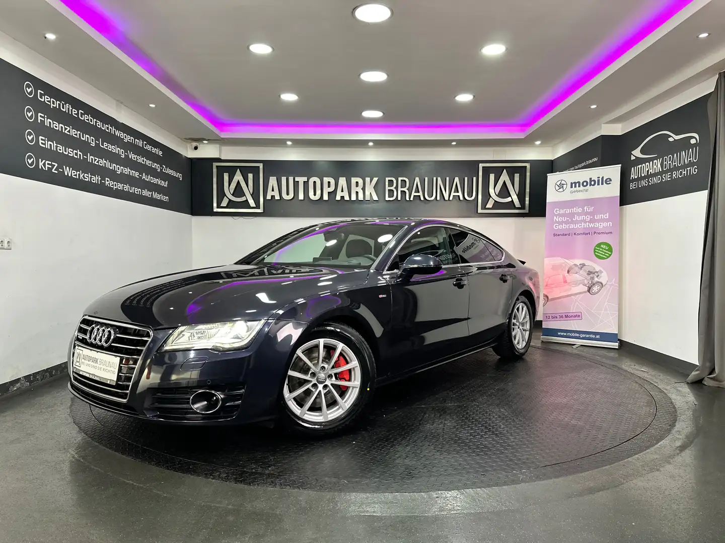 Audi A7 Sportback 3.0 TDI quattro S-Tronic Aut. *HUD*ACC* Blau - 1