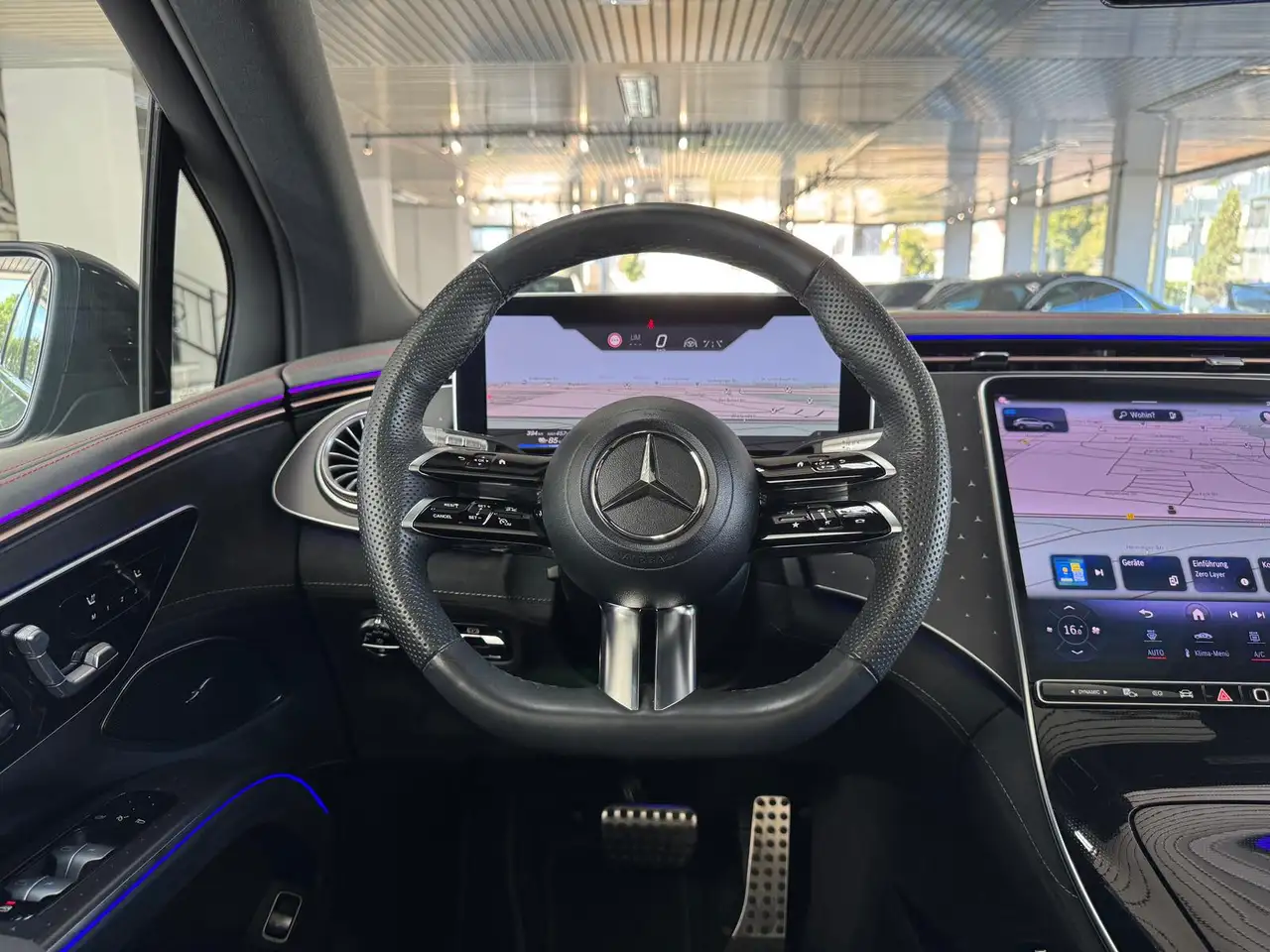 Mercedes-Benz EQS 450 4MATIC*3x AMG*PANO*DIST*AHK*BURM*22Z, миниатюра 17
