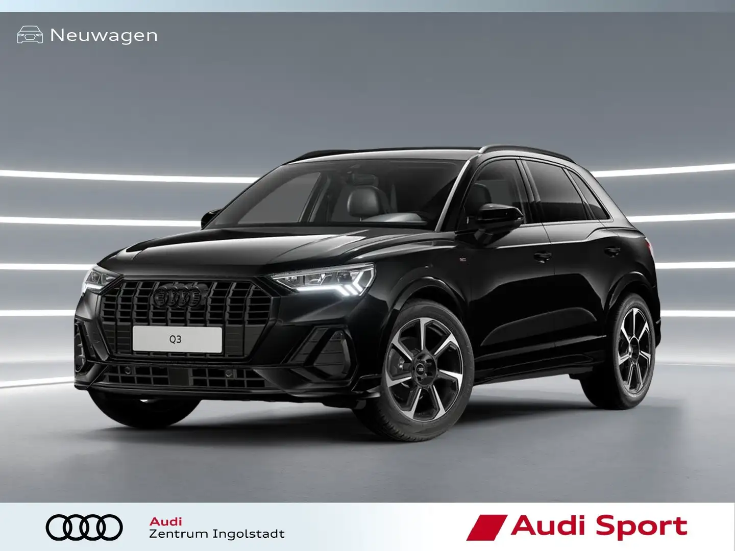 Audi Q3 S line 35 TFSI S tronic AHK,MMI UPE 58.095,- Schwarz - 2