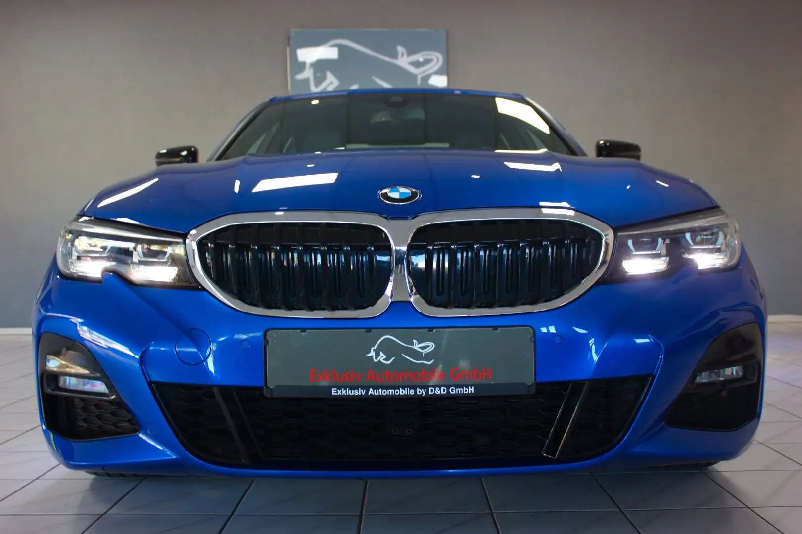 BMW 320 dA xDrive LIMO-M-SPORTPAKET+UNFALLFREI+DEUTSC Blau - 2