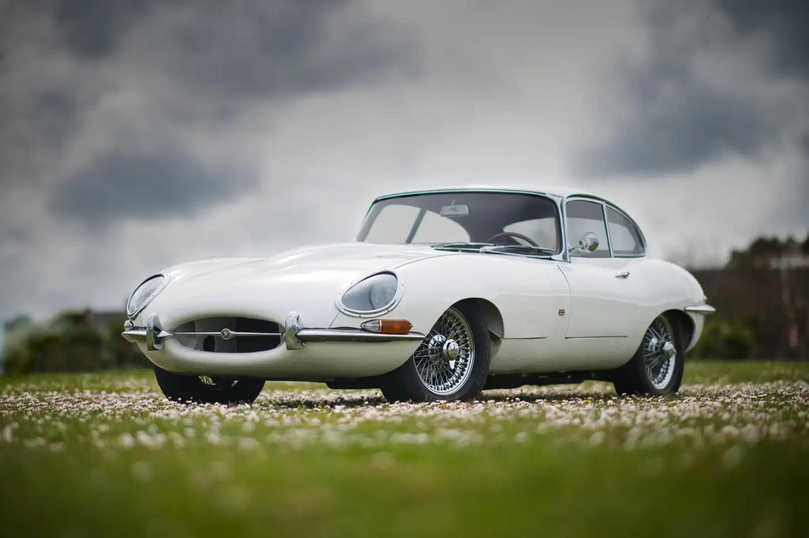 Jaguar E-Type Type E Série 1 Blanc - 2