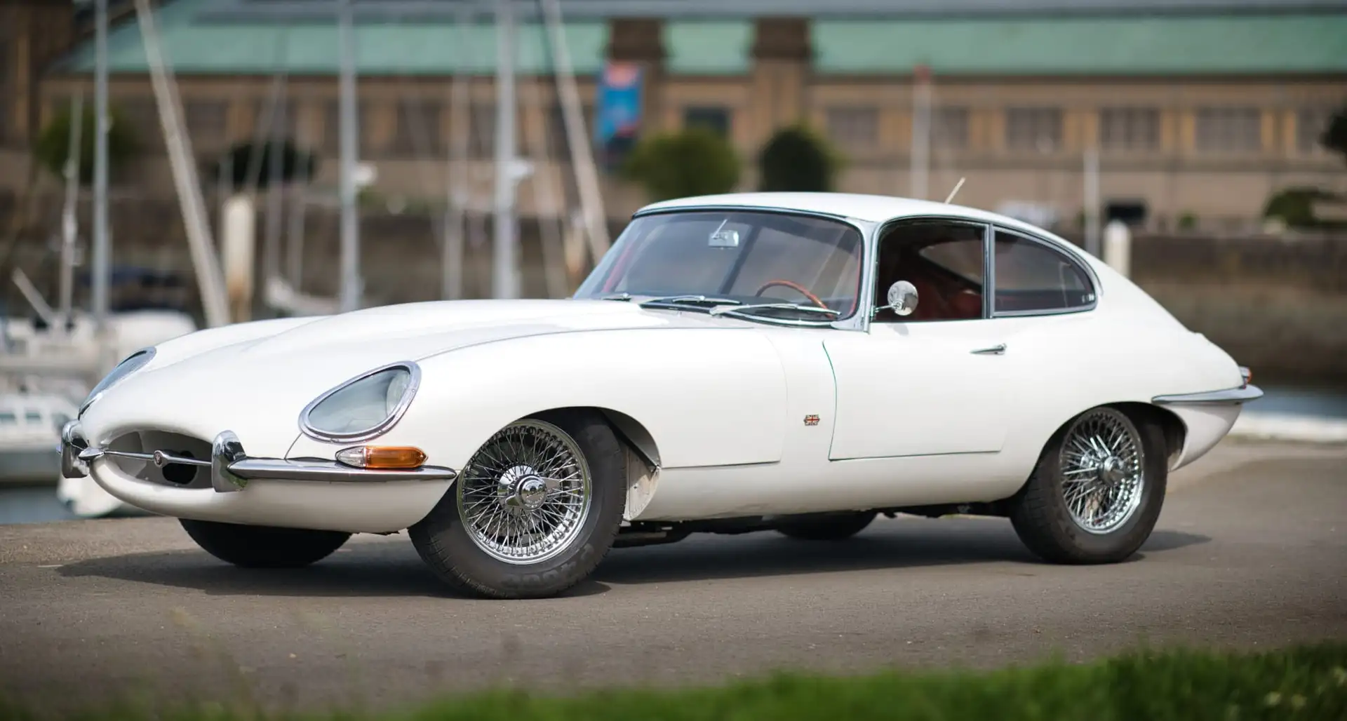 Jaguar E-Type Type E Série 1 Blanc - 1