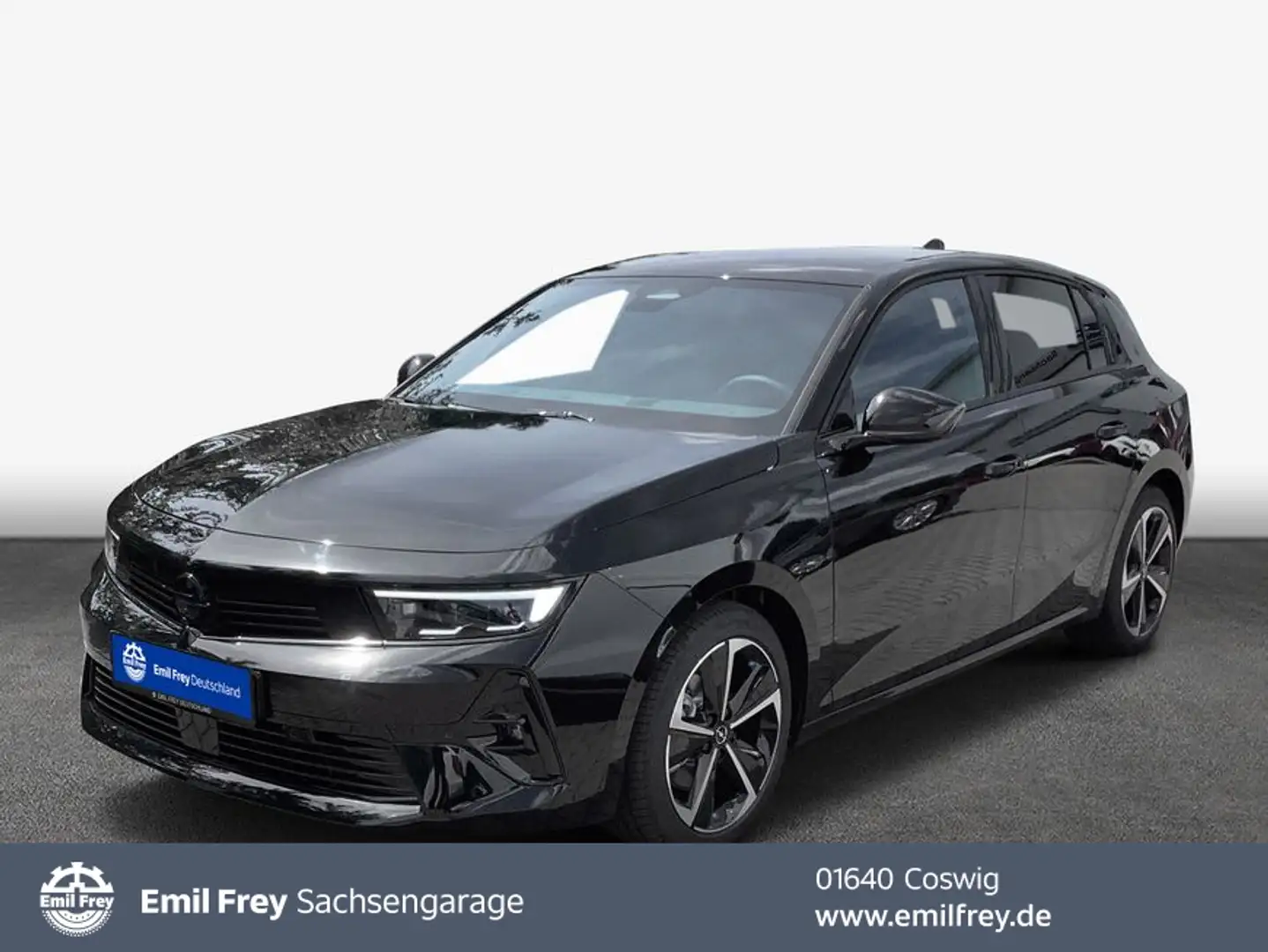 Opel Astra 1.2 Turbo Hybrid 48 V GS 100 kW Noir - 1