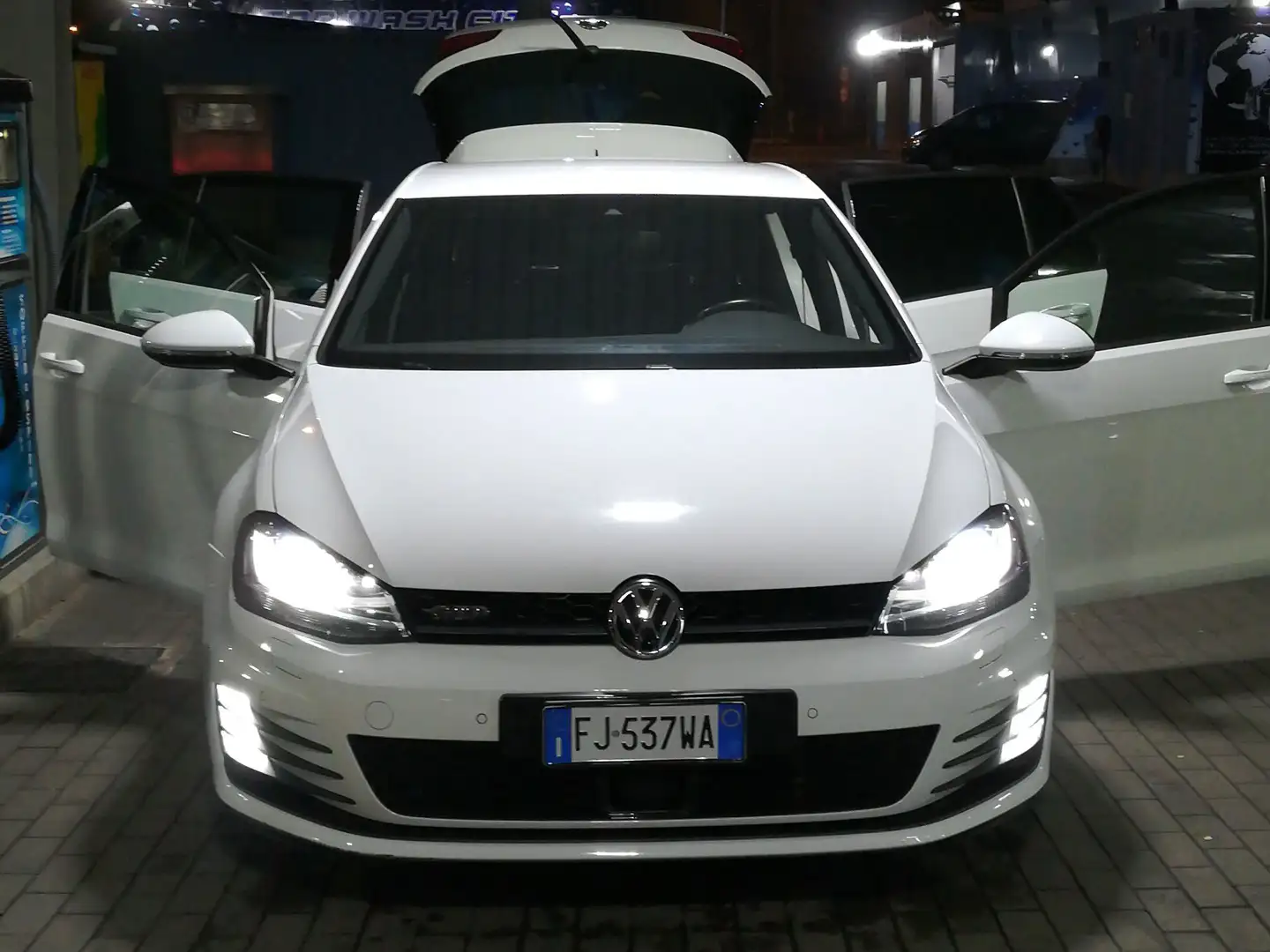 Volkswagen Golf GTD Golf 7 gtd dsg Bianco - 1