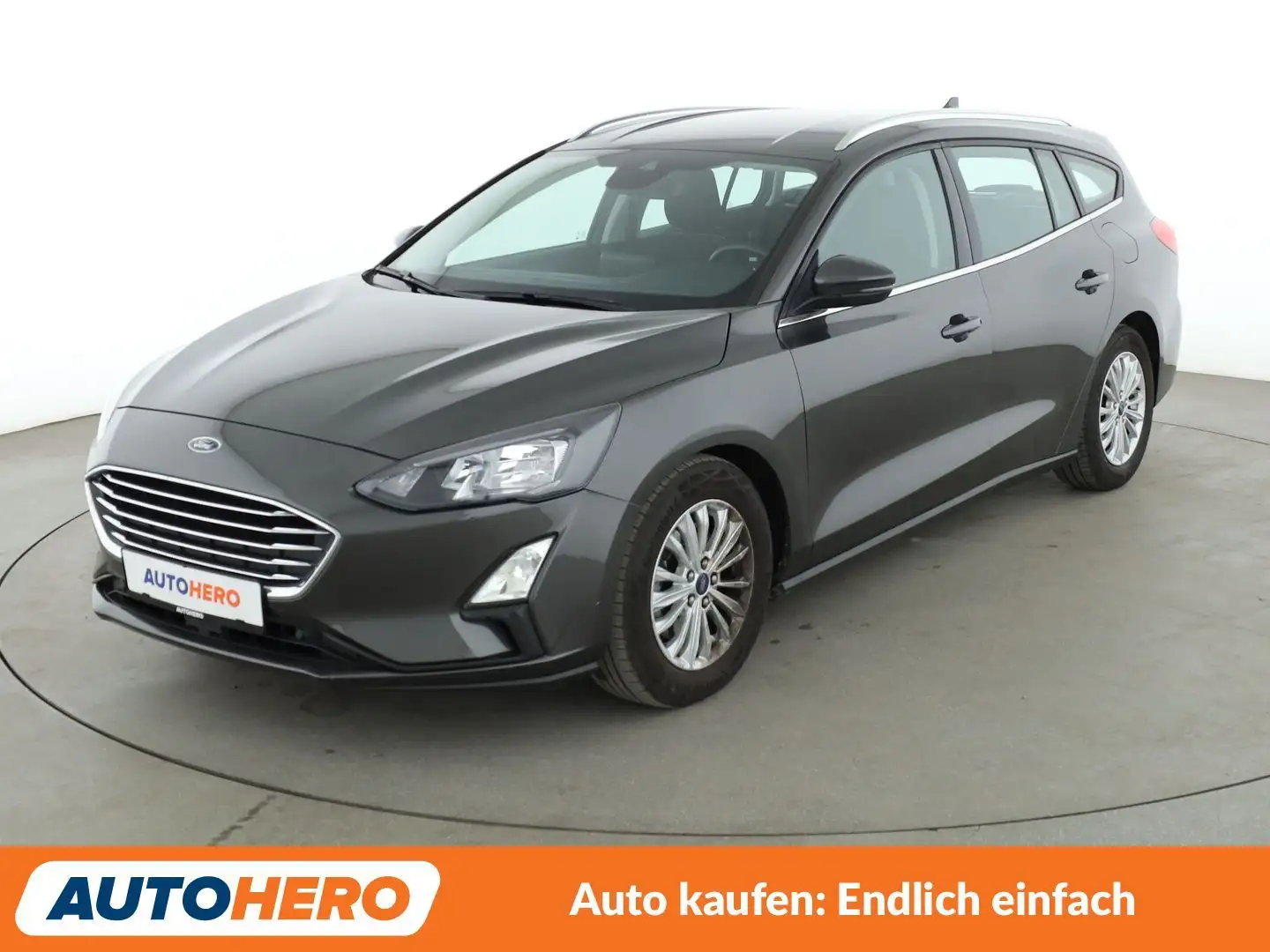 Ford Focus 1.5 EcoBlue TDCi Titanium Aut*NAVI*ACC*CAM*PDC*SHZ Gris - 1