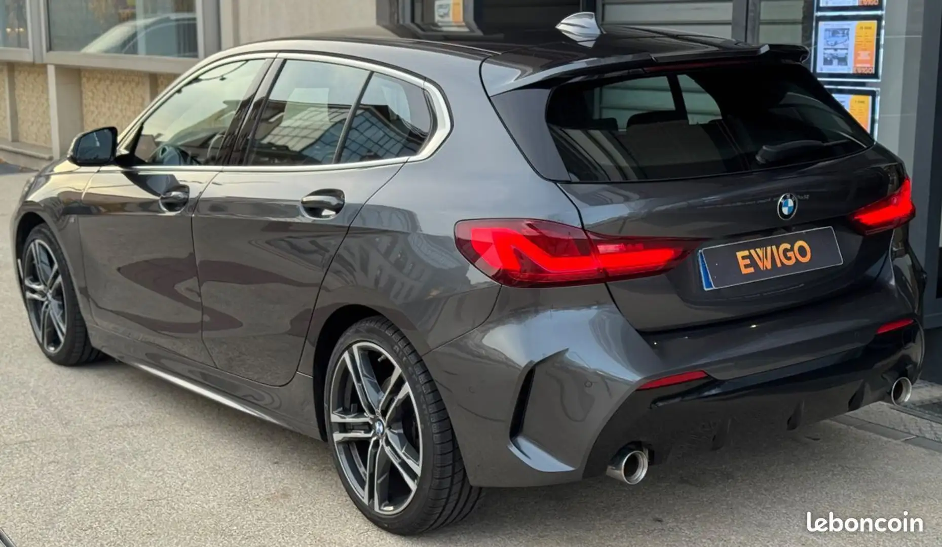 BMW 118 serie 118d f40 pack m sport 150ch bva8 Grijs - 2