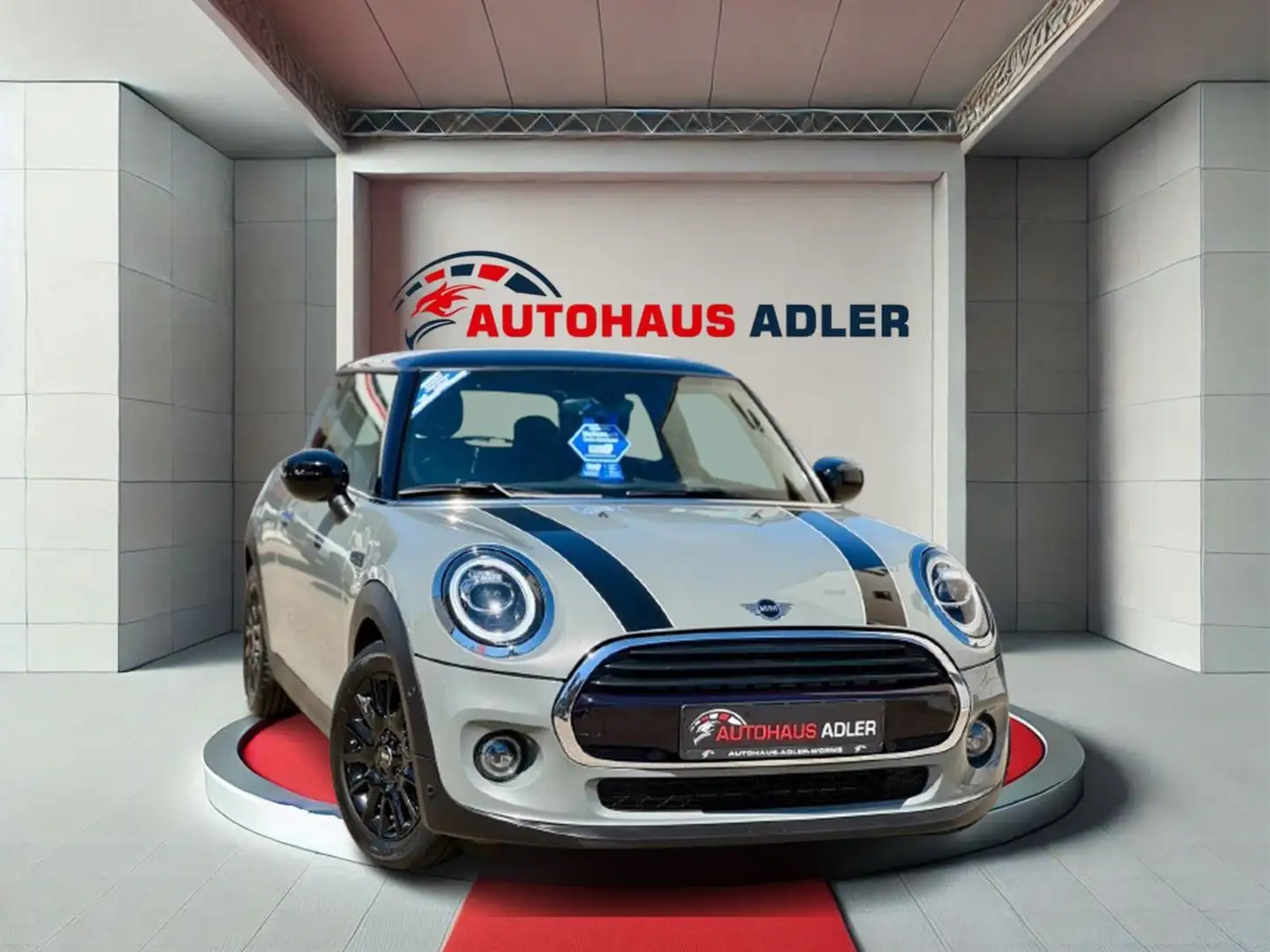 MINI Cooper 1.5 PEPPER II*1HD*PDC*LED*NAV*CARP*SH*19% Gris - 1