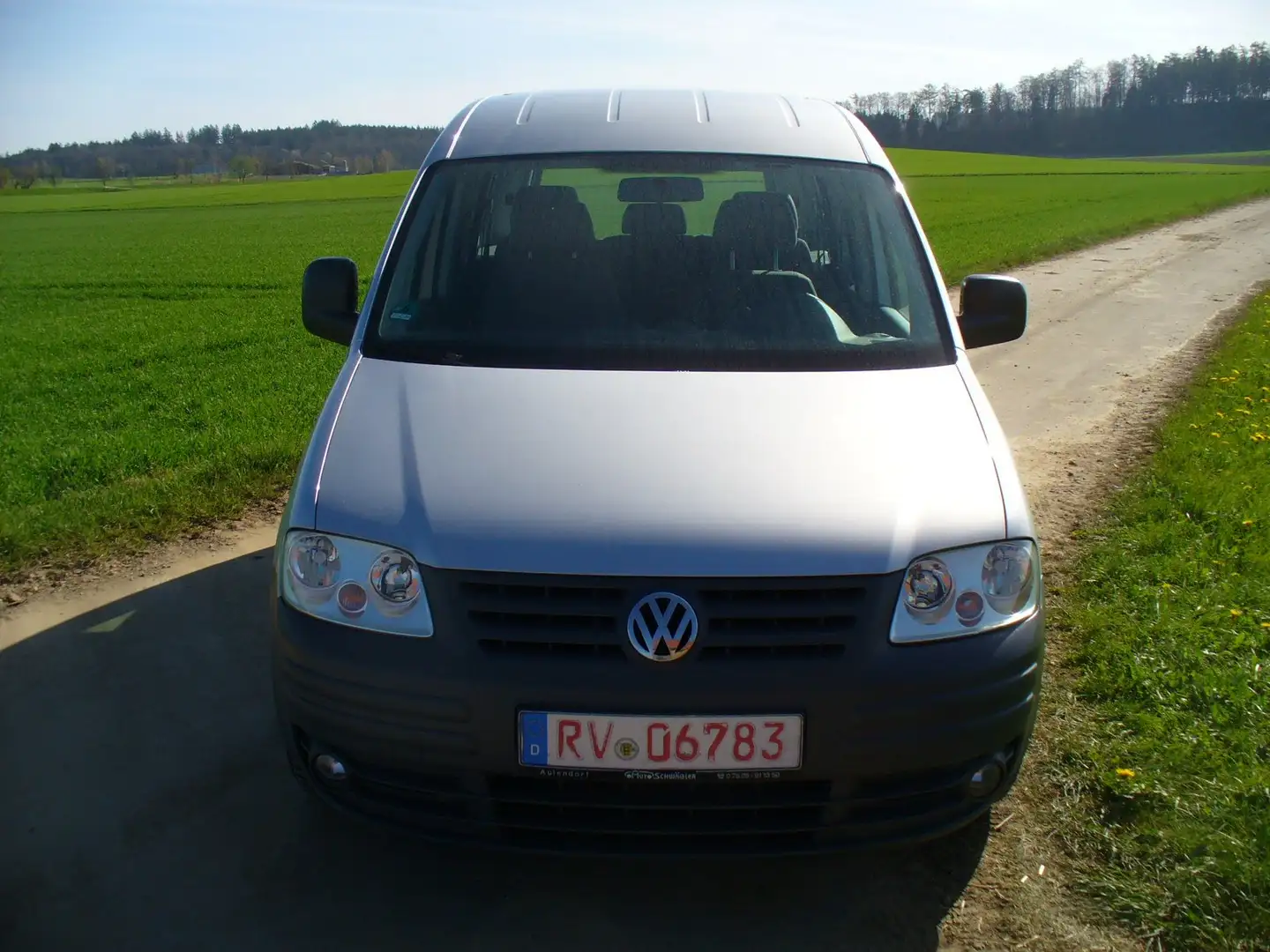 Volkswagen Caddy 2.0 EcoFuel Life (5-Si.),fahrbereit "ohne TÜV"! Argent - 2