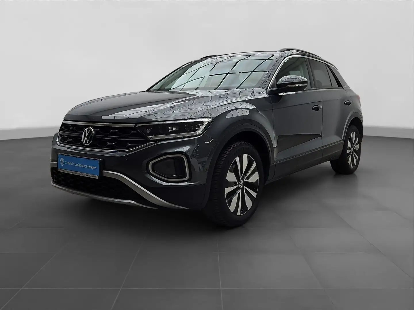 Volkswagen T-Roc 2.0 TDI DSG GOAL AHK KAMERA NAVI SITZH Gris - 2