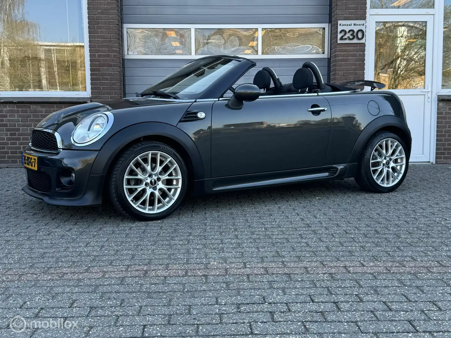 MINI Cooper Roadster 1.6 Chili ECC-AIRCO/CRUISE/LEDER Gri - 1