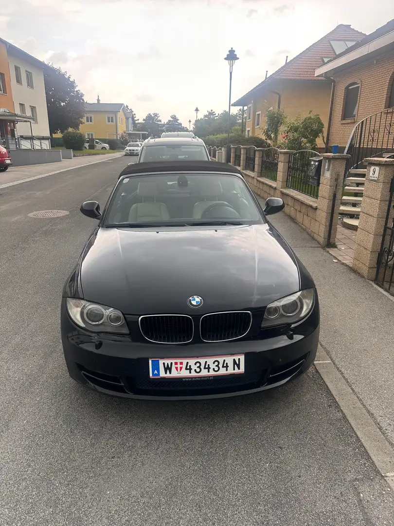 BMW 118 118i Cabrio Österreich-Paket Schwarz - 1