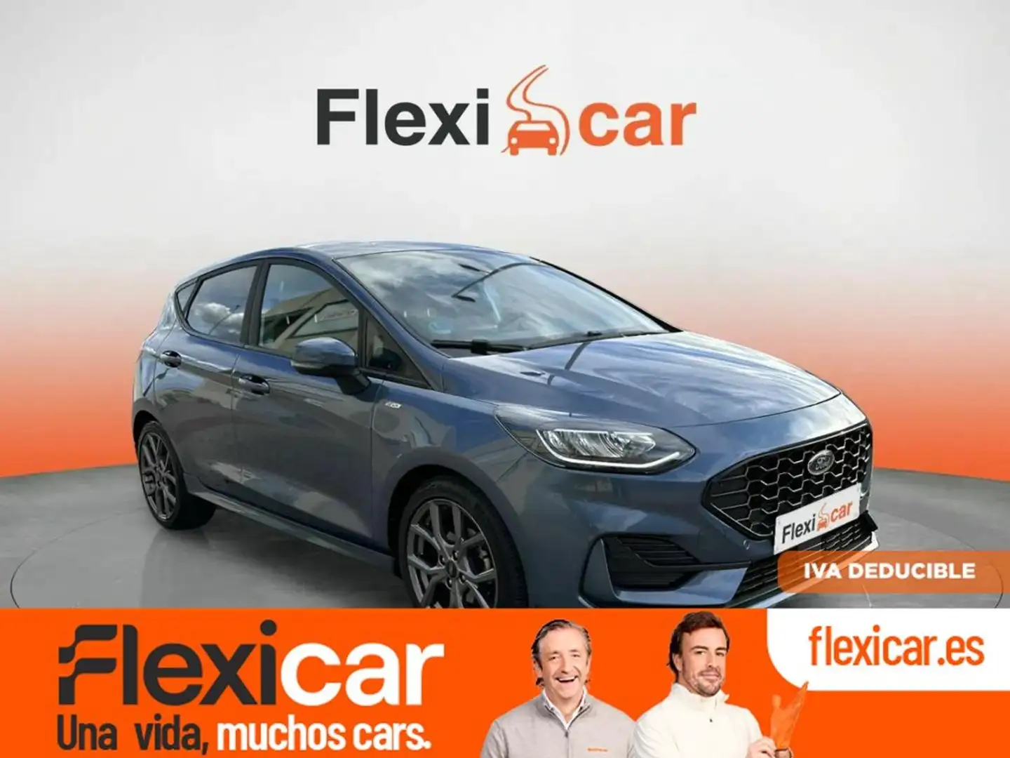 Ford Fiesta 1.0 EcoBoost MHEV 92kW(125CV) ST-Line 5p Azul - 1