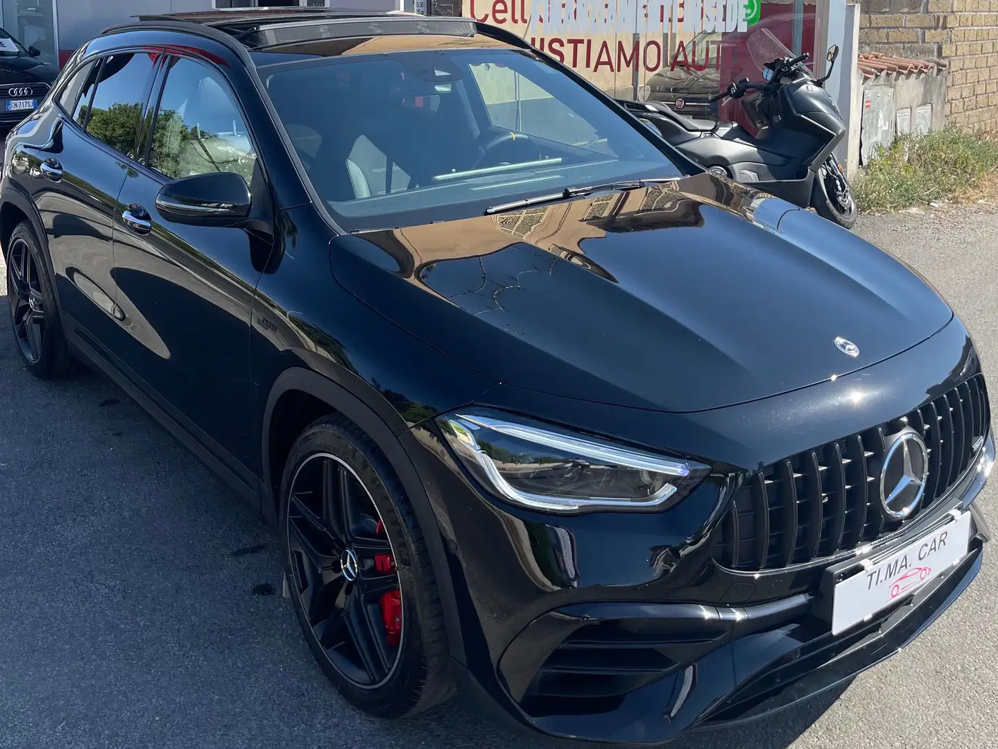 Mercedes-Benz GLA 45 AMG S 4matic+ auto FULL OPTIONAL PRONTA CONSEGNA Černá - 2