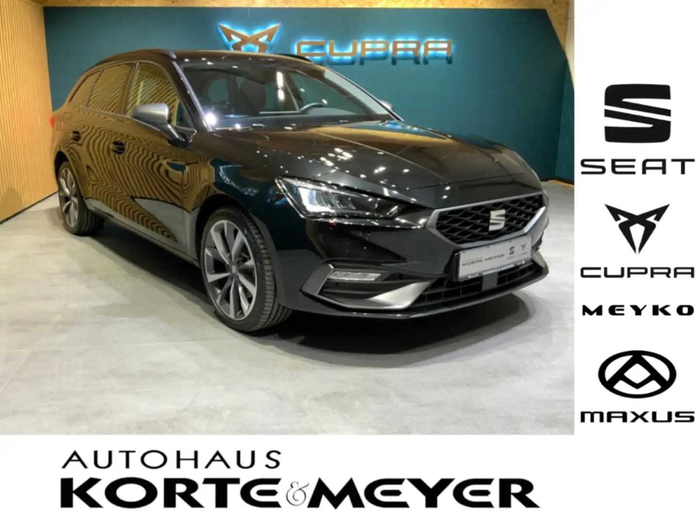 SEAT Leon SP FR 1.4e-HYBRID DSG+ACC +LED+Navi Schwarz - 1