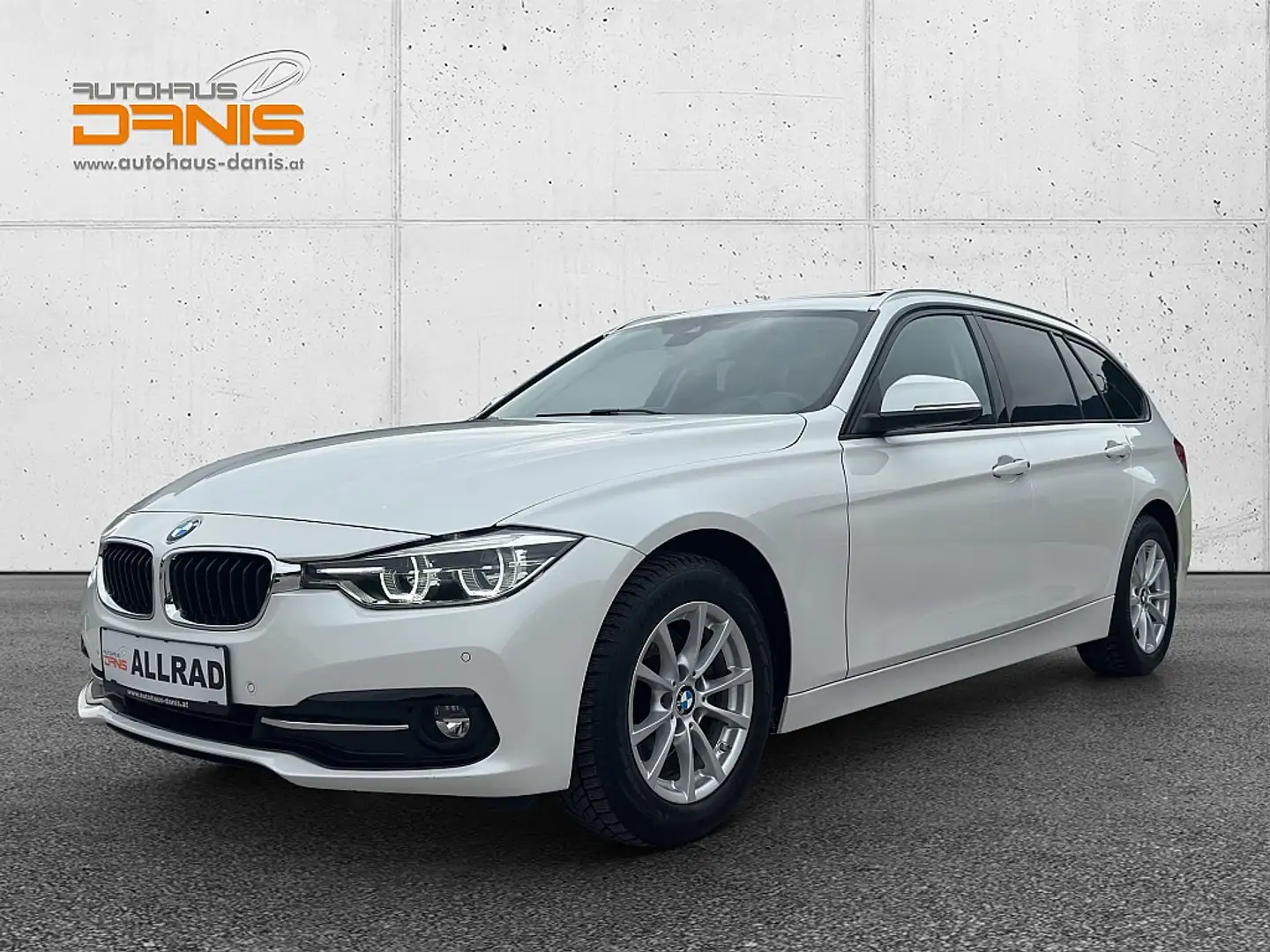 BMW 320 d xDrive Touring Sport Line Aut. AHV/PANO/NAVI/... Wit - 1