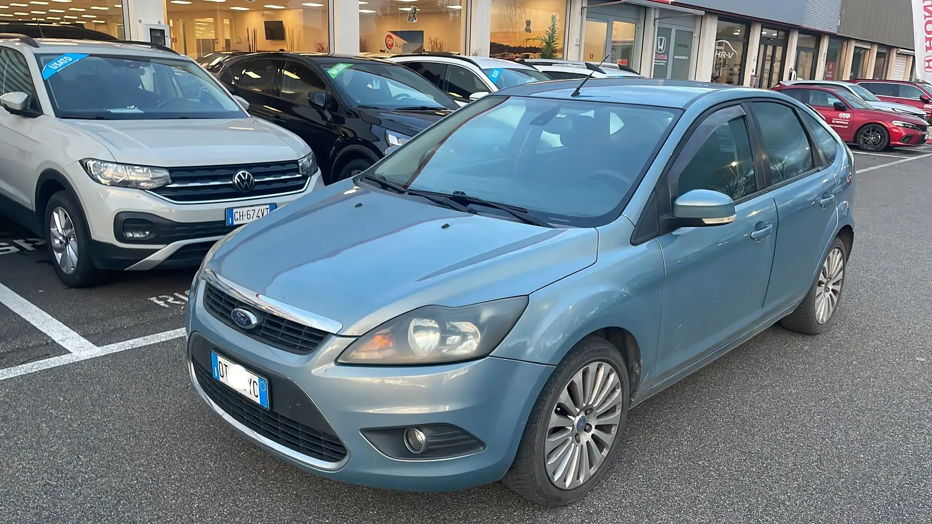 Ford Focus 5p 1.6 tdci Titanium 90cv Blauw - 2