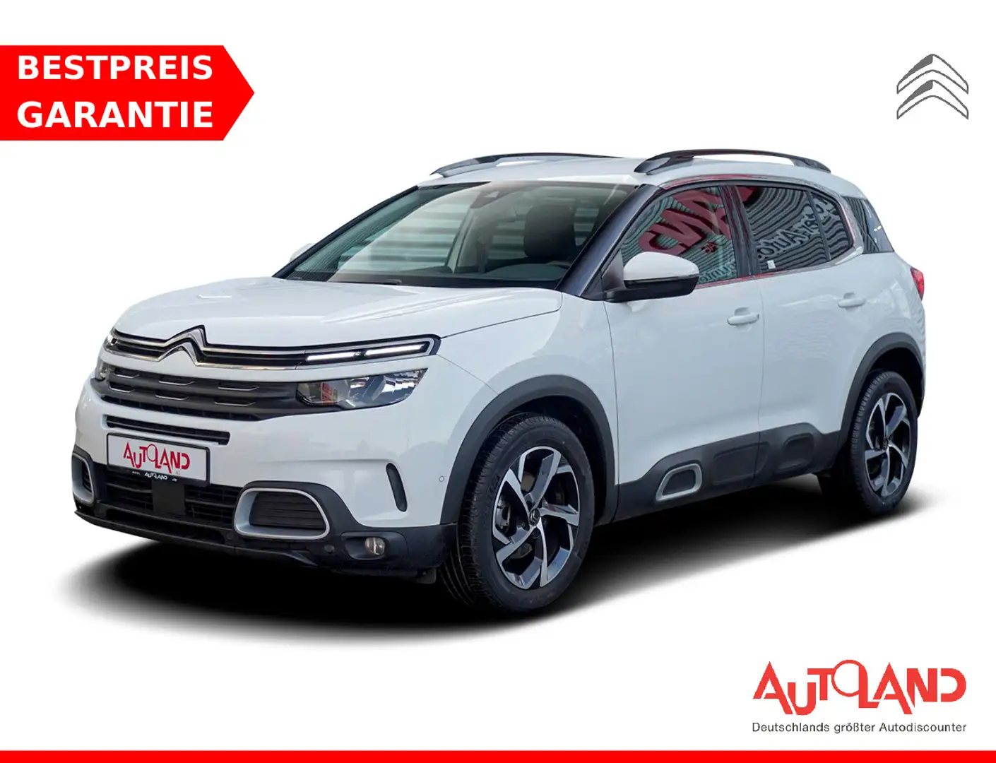 Citroen C5 Aircross 1.2 Feel Navi AHK Kamera Totwinkel Weiß - 1