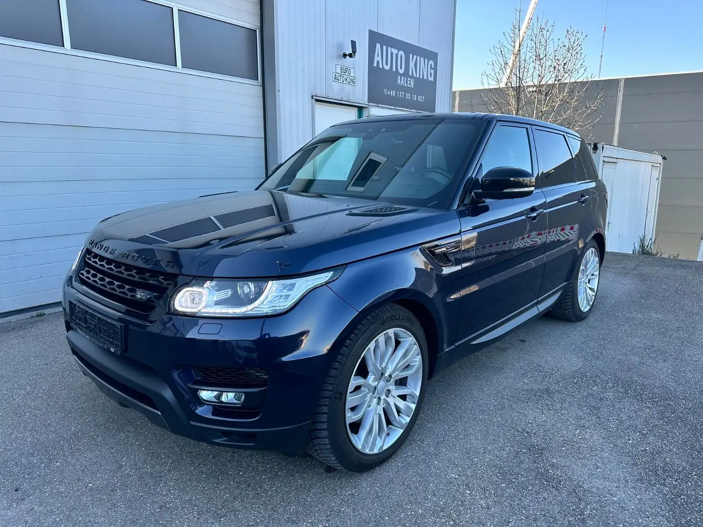 Land Rover Range Rover Sport HSE Dynamic Hybrid Bleu - 2