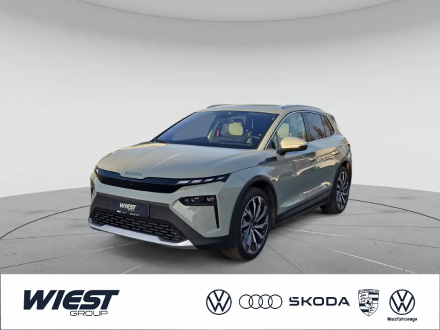 Skoda Elroq Alpha 85, WÄRMEPUMPE/360°/HUD/MATRIX-BEAM/ Grün - 1