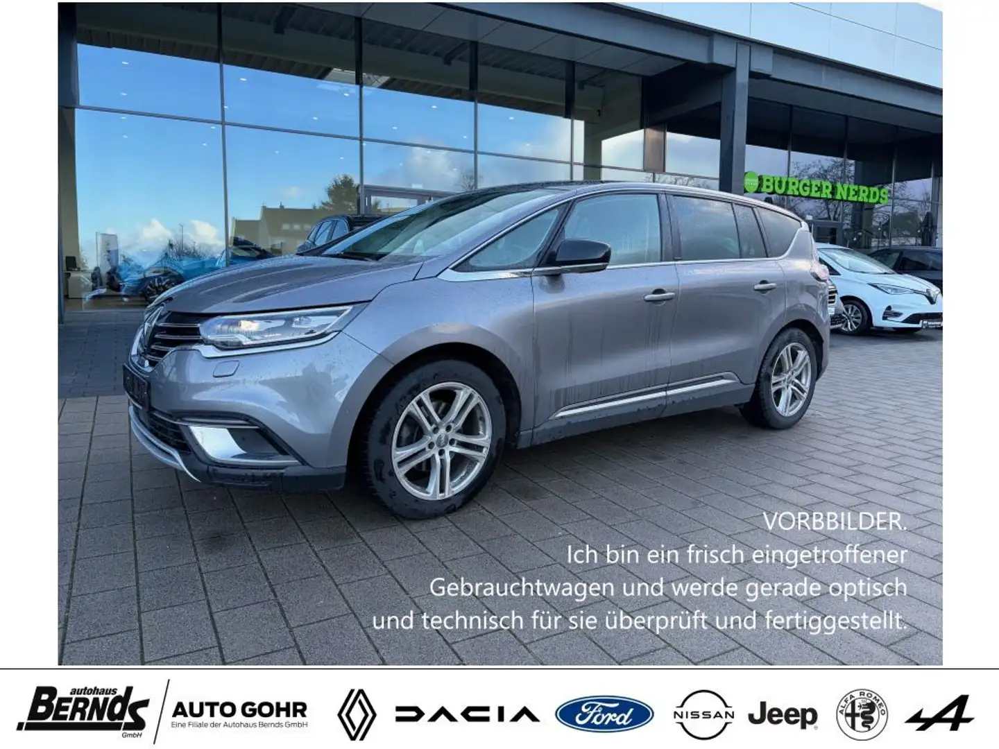 Renault Espace BLUE dCi 190 EDC INITIALE PARIS AUTOMATIK PNAO-DA. Grau - 1