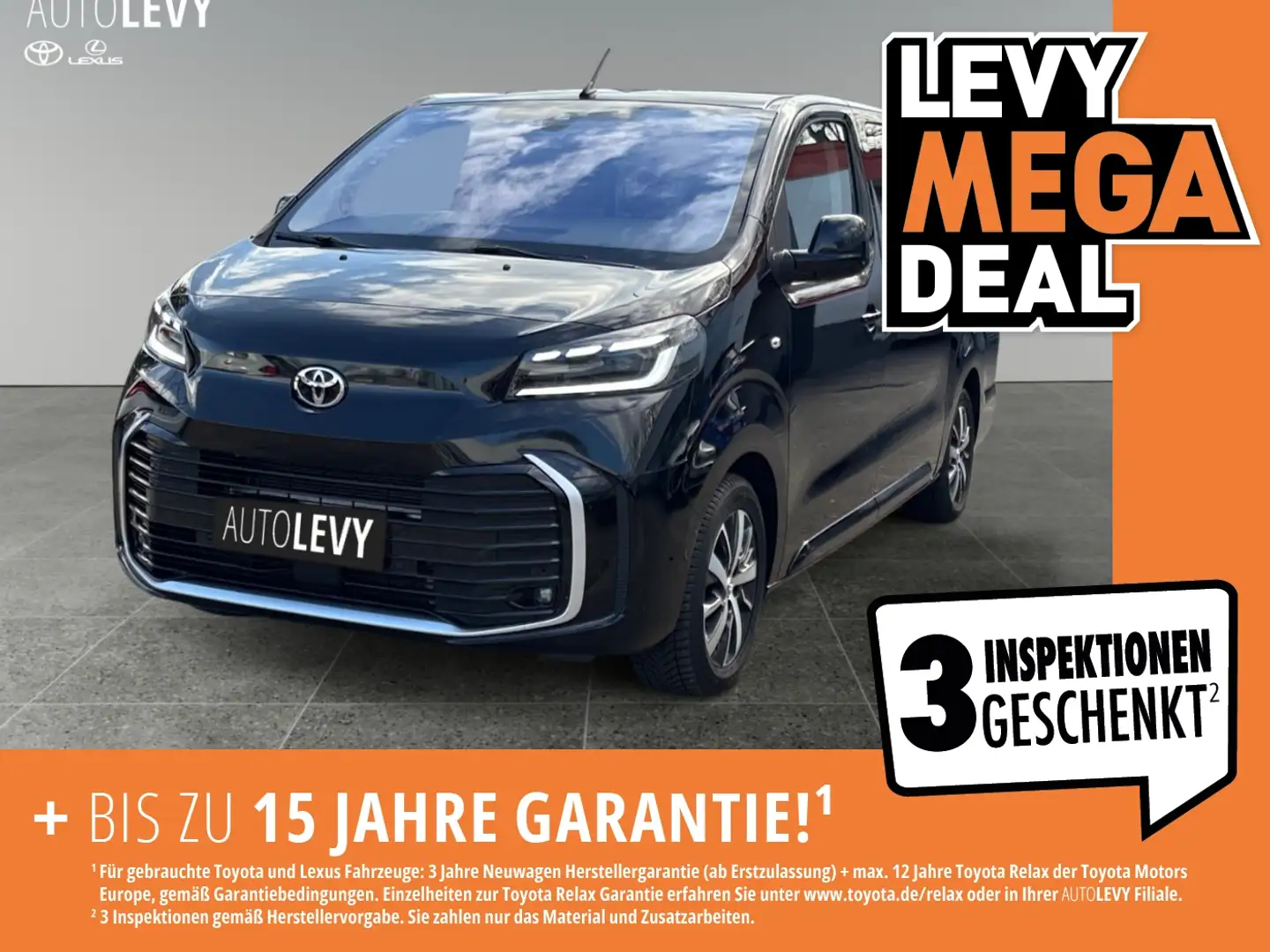 Toyota Proace Verso 2.0 D-4D L2 Team D *NEUES-MODELL* Noir - 1