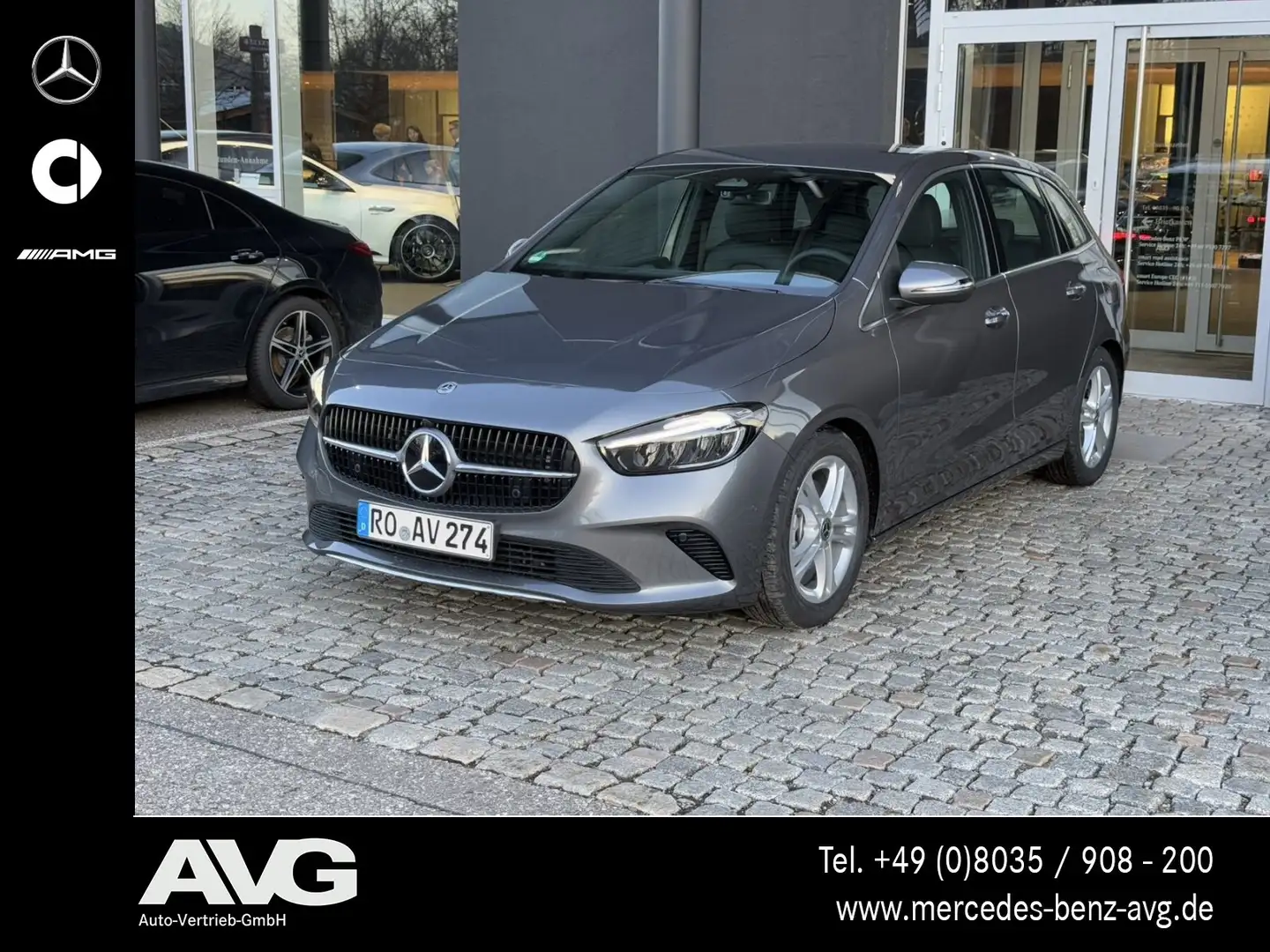 Mercedes-Benz B 180 B 180 Progressive Advanced+ LED AHK Distr RF Navi Grau - 1