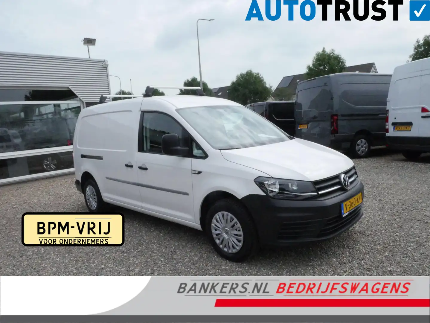 Volkswagen Caddy 2.0 TDI 75PK, L2H1 BMT Maxi, Airco Bianco - 1