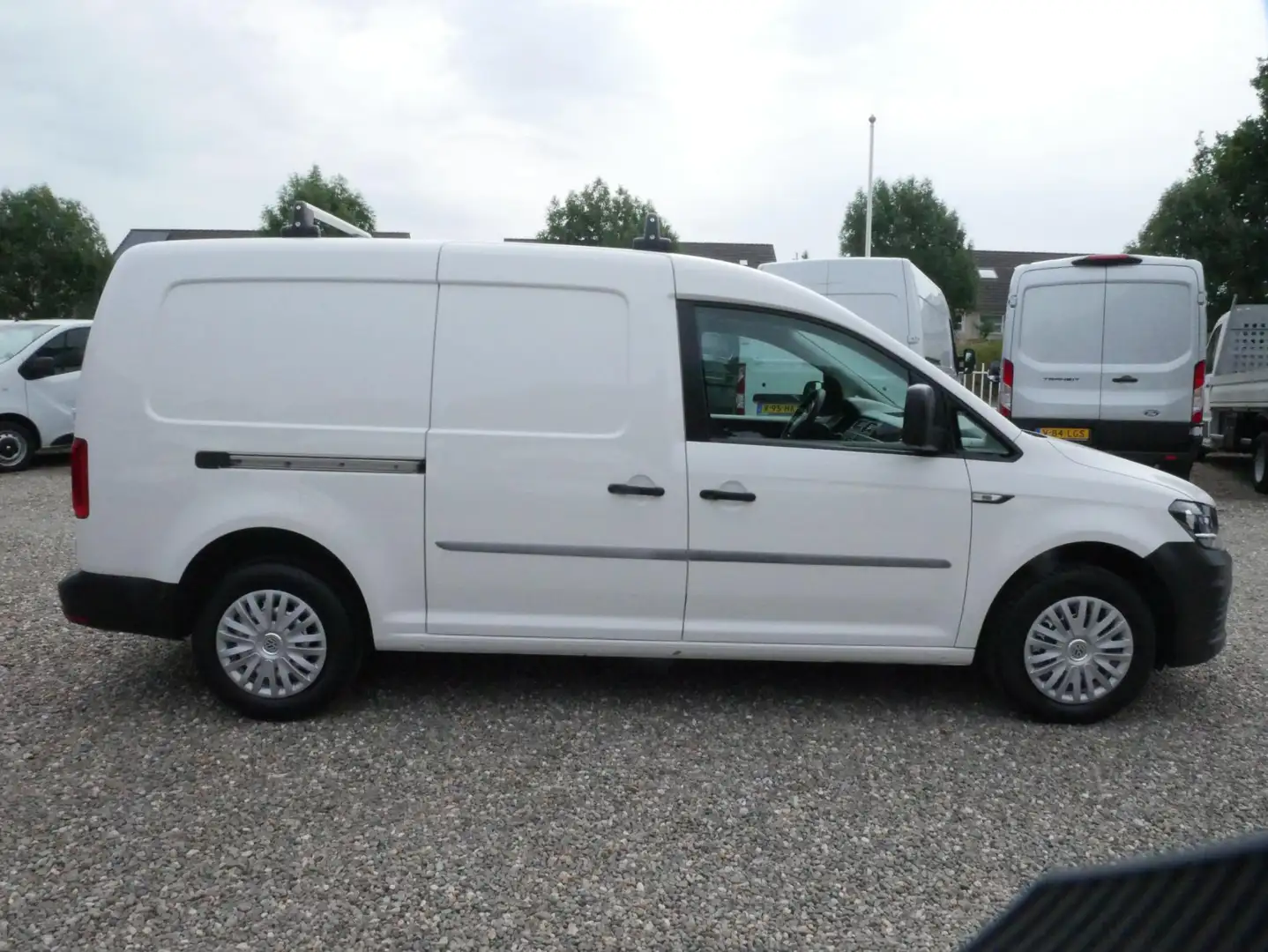 Volkswagen Caddy 2.0 TDI 75PK, L2H1 BMT Maxi, Airco Wit - 2